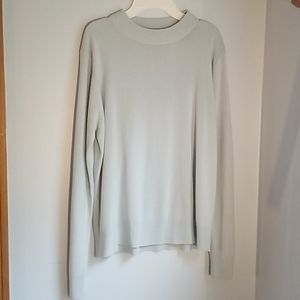 Light blue crew neck sweater